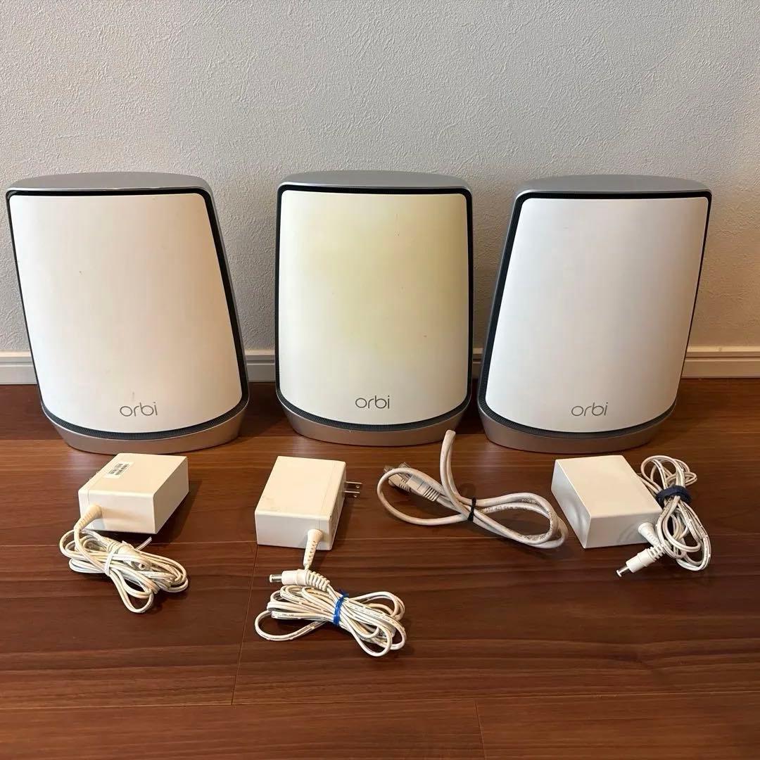 値下げ❣️orbi ルーター1台&サテライト2台