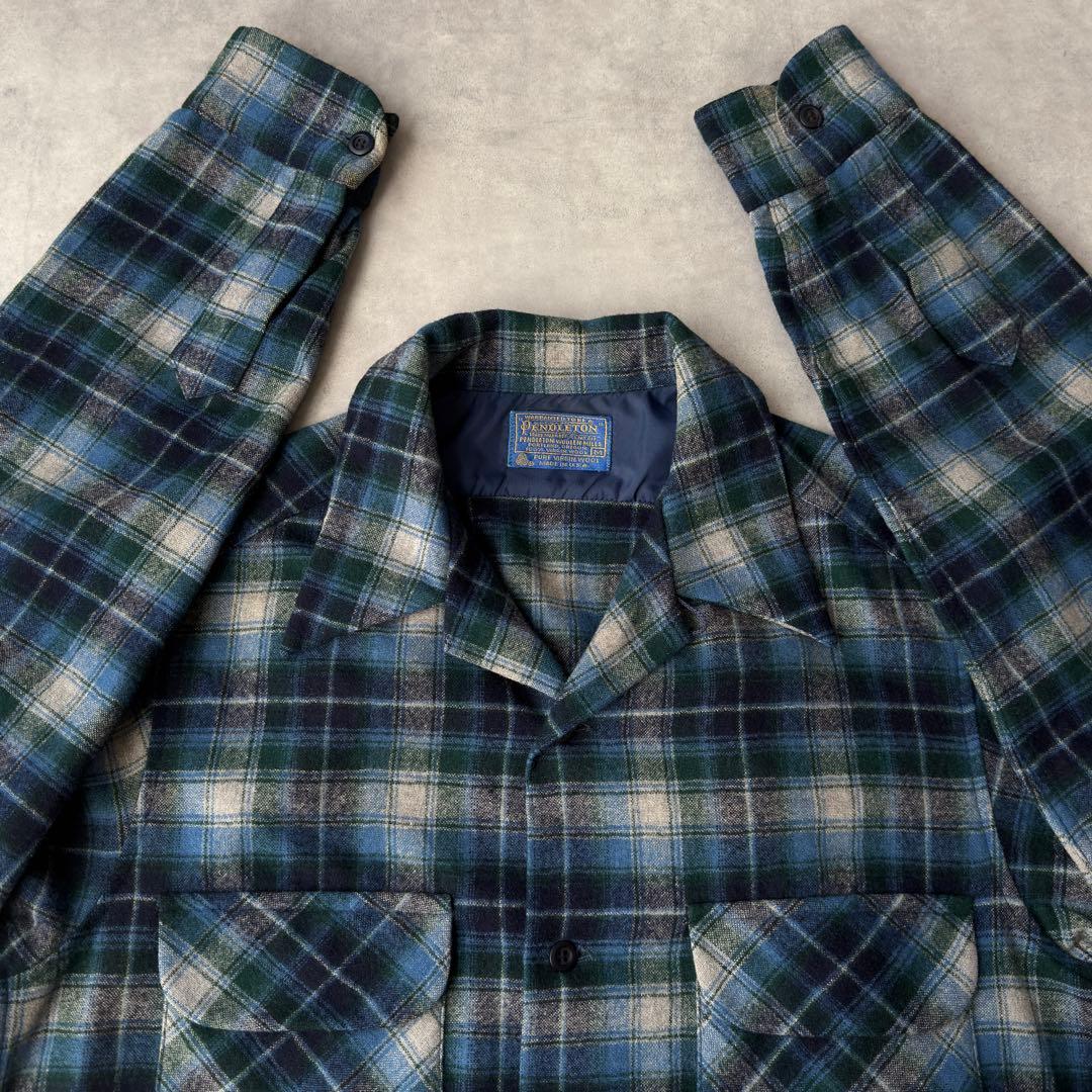 き*ね様 PENDLETON ペンドルトン ボードシャツ チェック ビンテージ