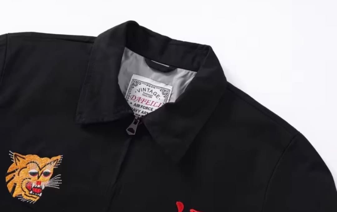復刻ベトジャンSAIGON刺繍VIET-NAM 黒2XL - メルカリ