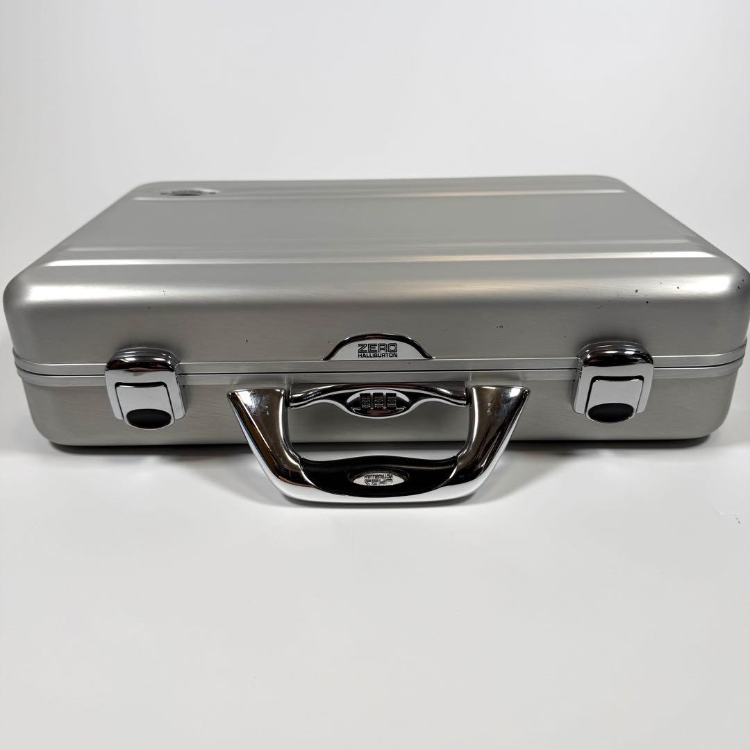 美品】【希少】ゼロハリバートン アタッシュケース 2way アルミ