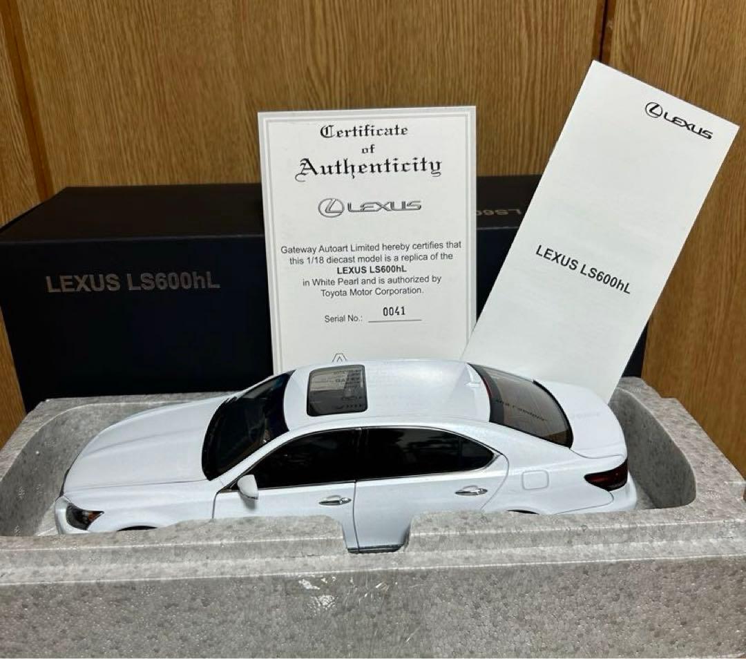 オートアート レクサス LS600 AUTOart 絶版品 ミニカー - メルカリ