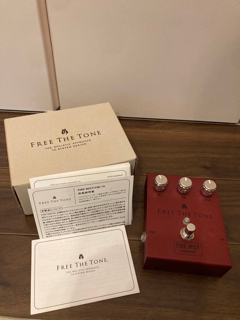 ギター FREE THE TONE FIRE MIST FIRE MIST OVERDRIVE FM-1Vのページ｜FREE THE TONE -フリーザトーン