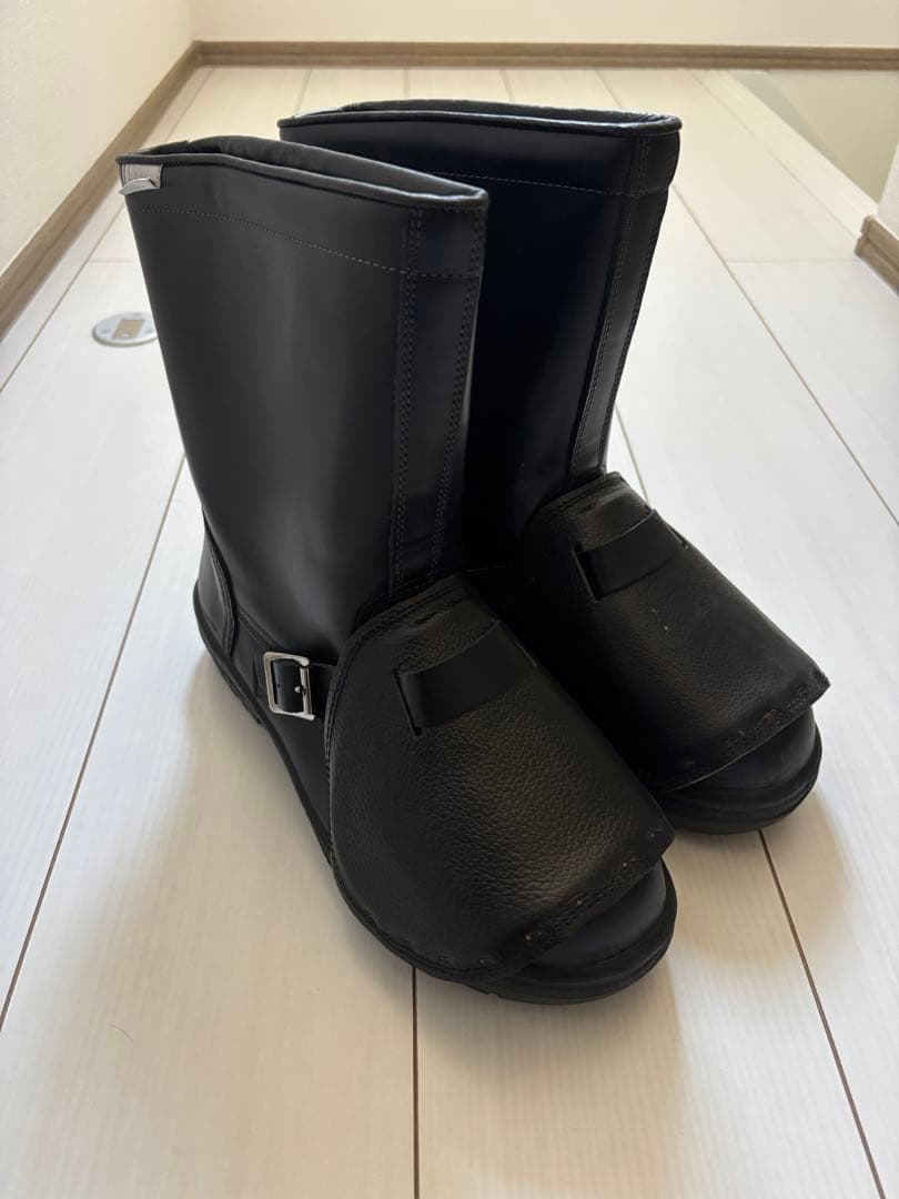 MIDORI安全靴バックル付き