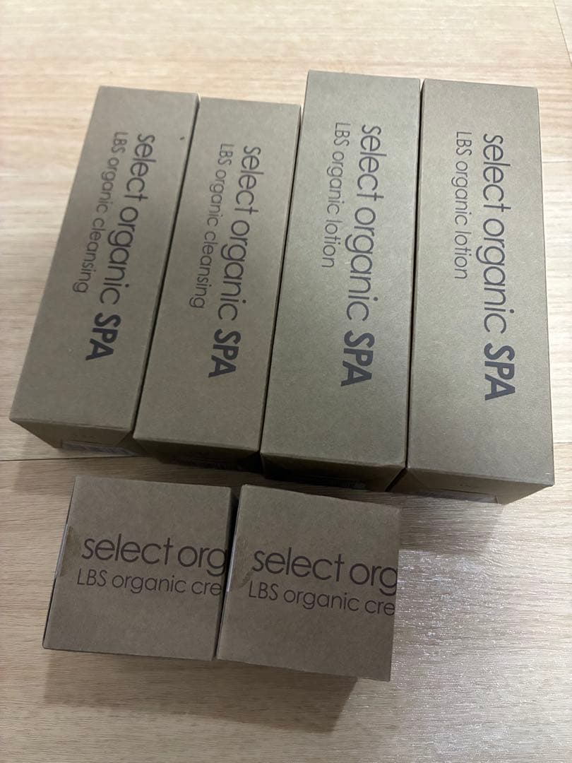 【新品未開封】セレクトオーガニックスパ　LBS 6点セット