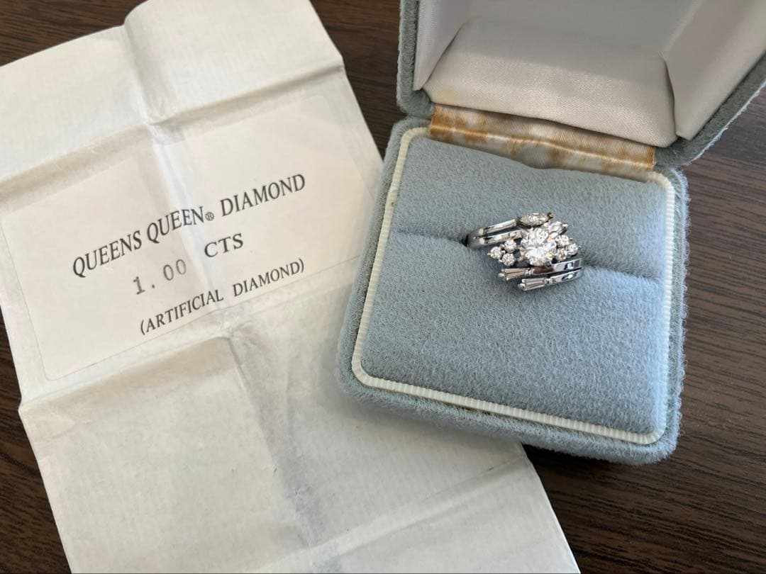 人工ダイヤモンドリング 1.00カラット