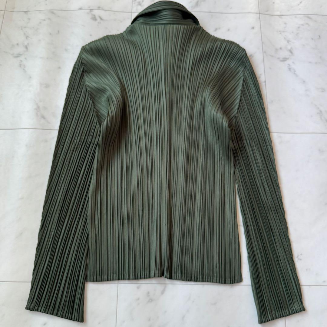 美品 プリーツプリーズ イッセイミヤケ 洗える 長袖シャツブラウス