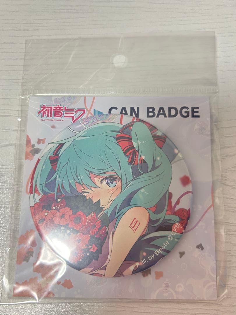 初音ミク 11周年 缶バッジ 荻pote ボカロ