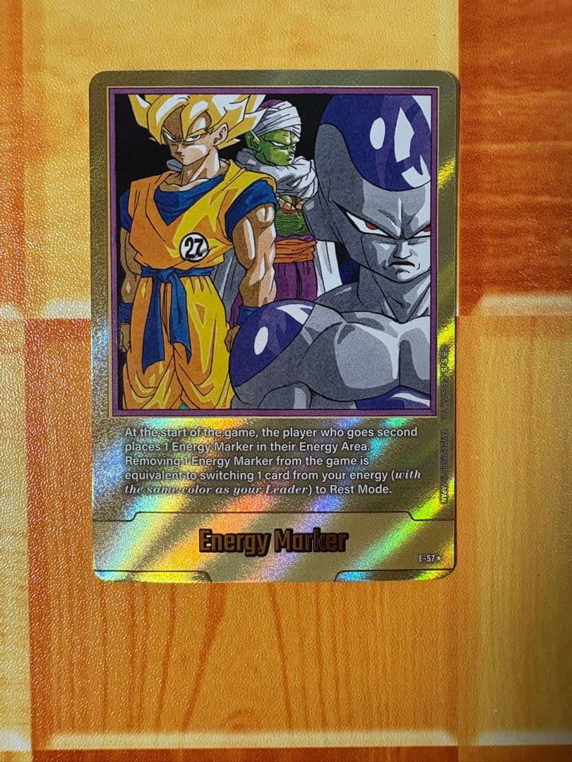 フュージョンワールド　金 エナジーマーカー 27巻 30巻 E-57 英語版 エナジーマーカー(27巻表紙)【-】{E-57} - カードラッシュ ドラゴンボール