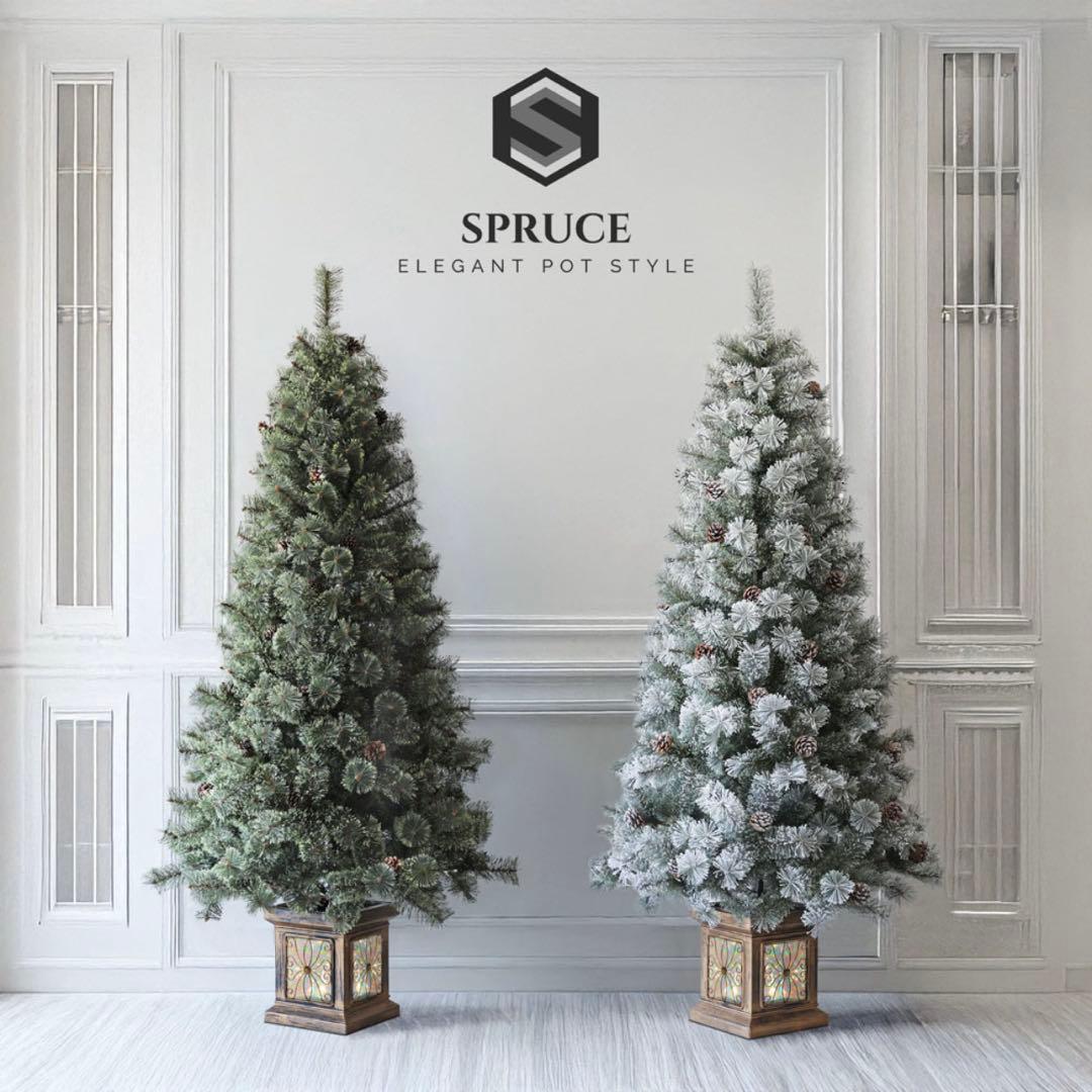 SPRUCE ホワイト クリスマスツリー 白 ホワイトツリー スノーツリー SPRUCE ホワイト クリスマスツリー 白 ホワイトツリー スノーツリー