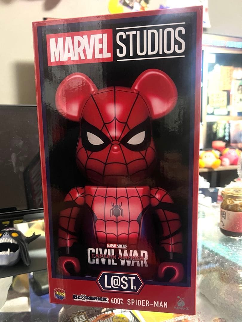 Happyくじ　BE@RBRICK　ラスト賞　400%SPIDER-MAN