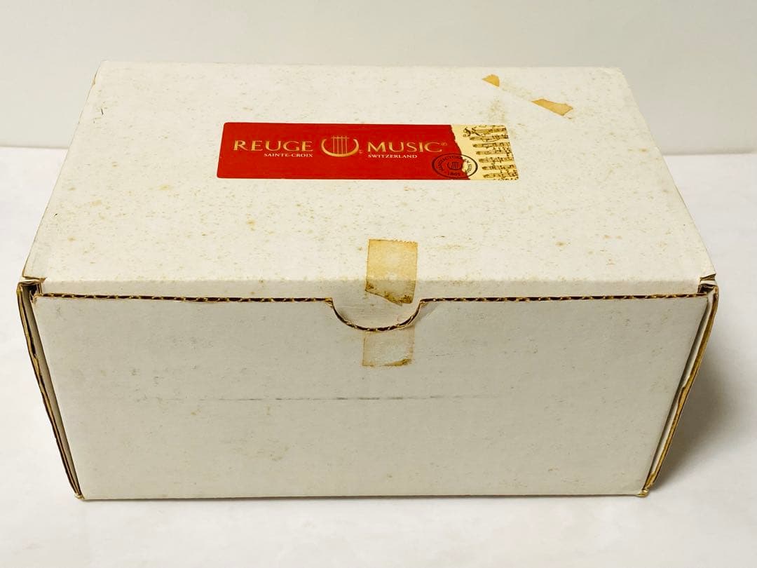 希少 】REUGE ダンシングカップルオルゴール付き ジュエリーボックス