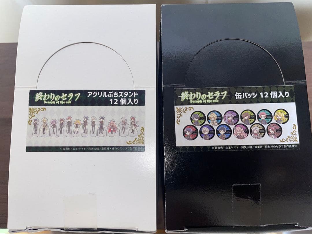 終わりのセラフ グラフアート グッズ 缶バッジ アクリルスタンド