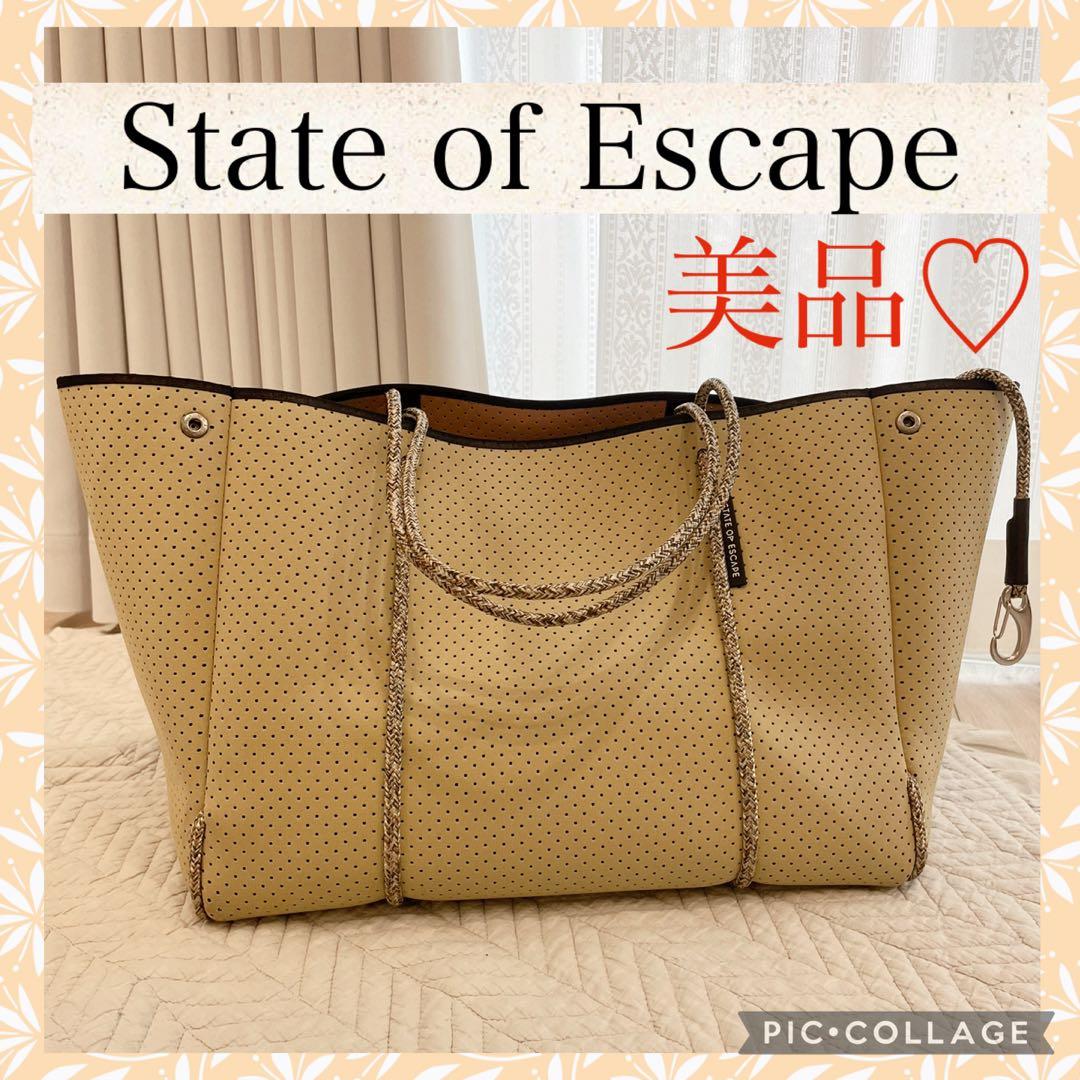 希少♡ state of escape トート　L ロンハーマン別注色　大容量 希少カラー♡送料無料】 大容量 State of Escape ステイトオブ