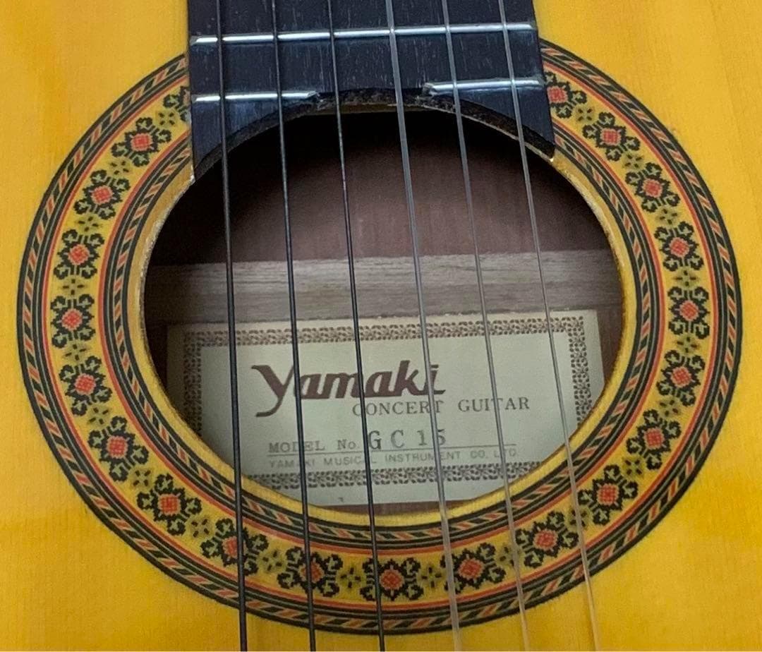 YAMAKI concert GUITAR GC15 ヤマキ ヴィンテージ 美品 - メルカリ