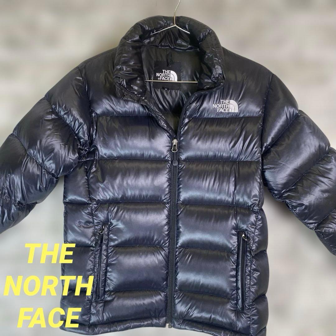 美品　ノースフェイス　ダウンジャケット　700FPレディース　アウトドア 黒　M