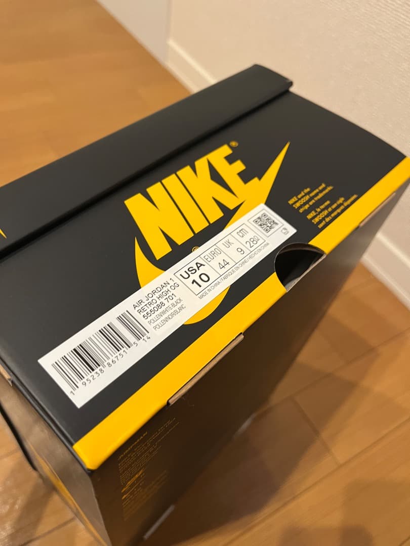 ナイキ エアジョーダン1 ハイ OG \"パラン\"