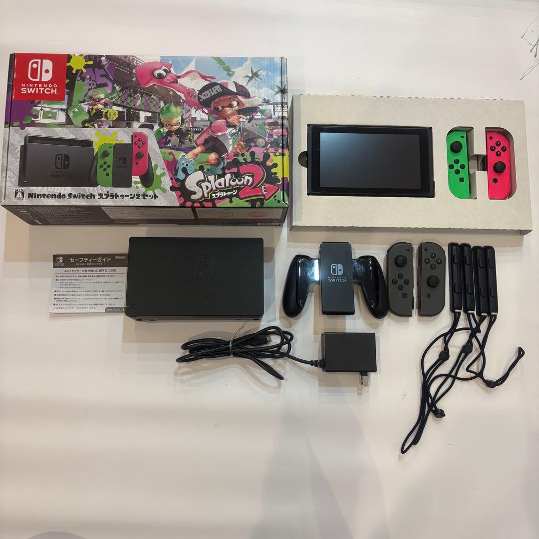 Nintendo Switch スプラトゥーン2セット　Joy-Con【ブラック