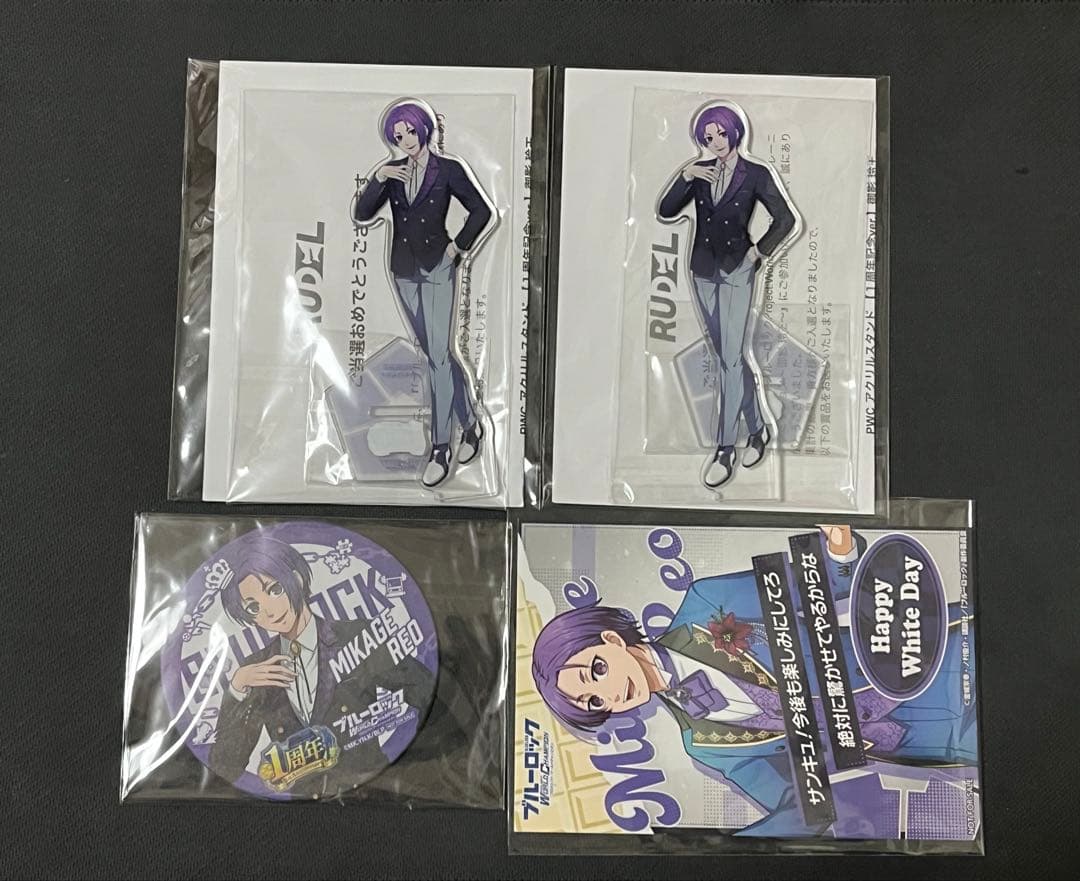 ブルーロックpwc 1周年 御影 玲王 アクリルスタンド