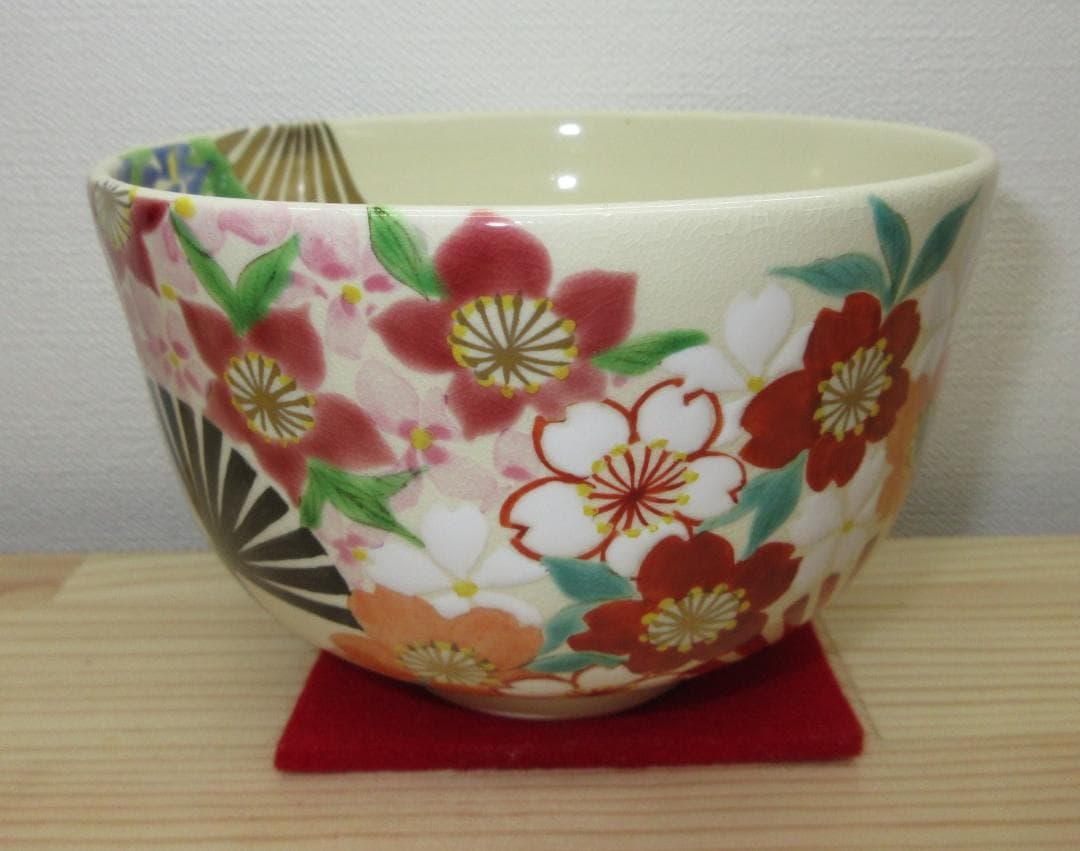 送料込【逢絢亭・新品】茶道具 茶碗 京焼 仁清写 扇面に花菖蒲の図 廣田嵩花 Amazon.co.jp: 込逢絢亭茶道具 茶碗 京焼 仁清写 扇面に花菖蒲の図