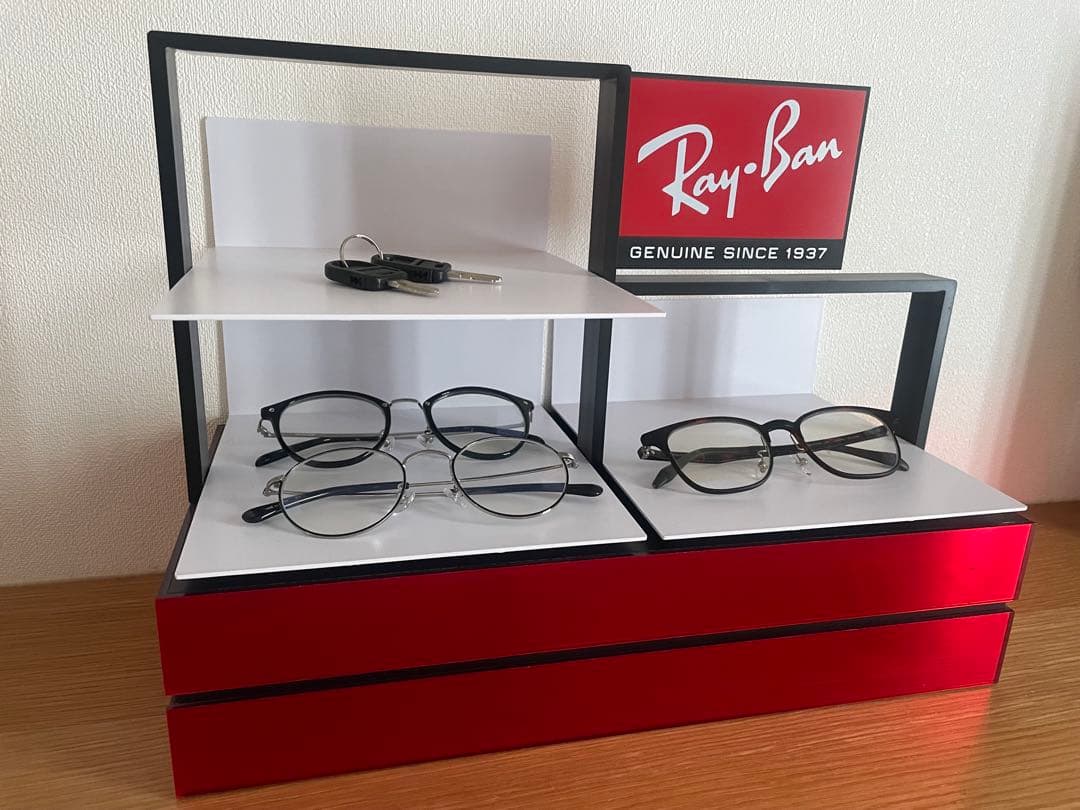 レイバン　サングラス　メガネスタンド　ディスプレイスタンド
