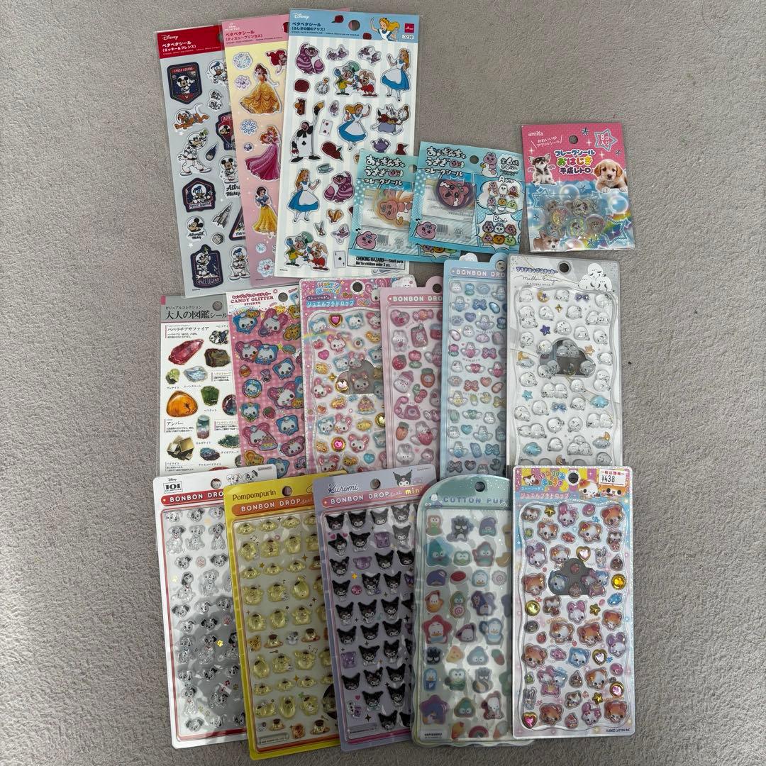 ボンボンドロップシール　プチドロップ　セット ボンボンシール ドロップシール ぷくぷくシール セット ぼんぼん