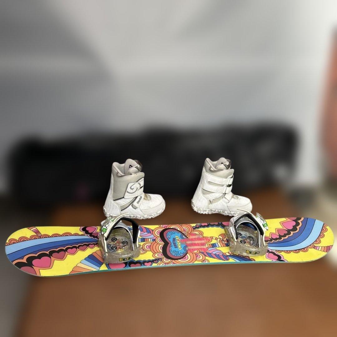 Burton スノーボード ビンディング、ブーツ、スキーバッグ 4点セット