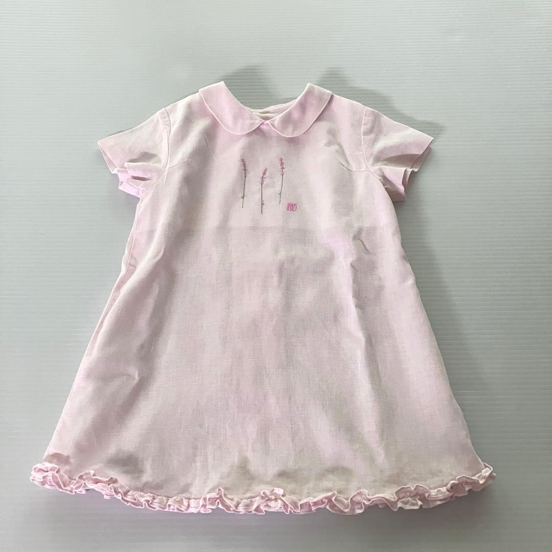 美品　ベビーディオール　ワンピース　ピンク　80