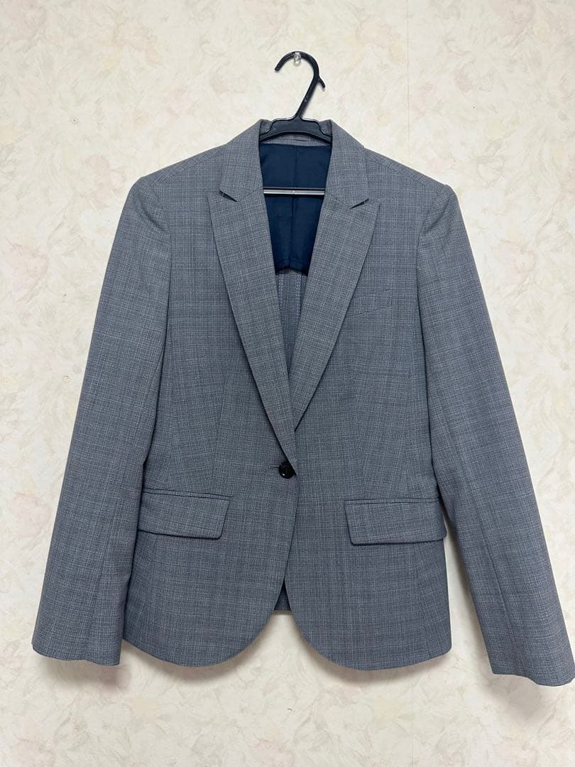 美品　春夏用　スーツセレクト　11号　グレースーツ3点セット