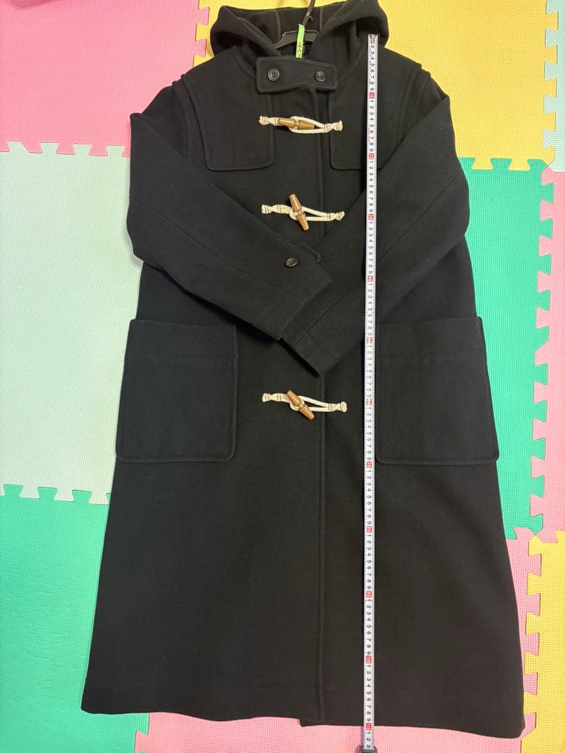 ⚠️ぴよ様専用⚠️yuni スーパー100ロングダッフルコート 黒 - メルカリ