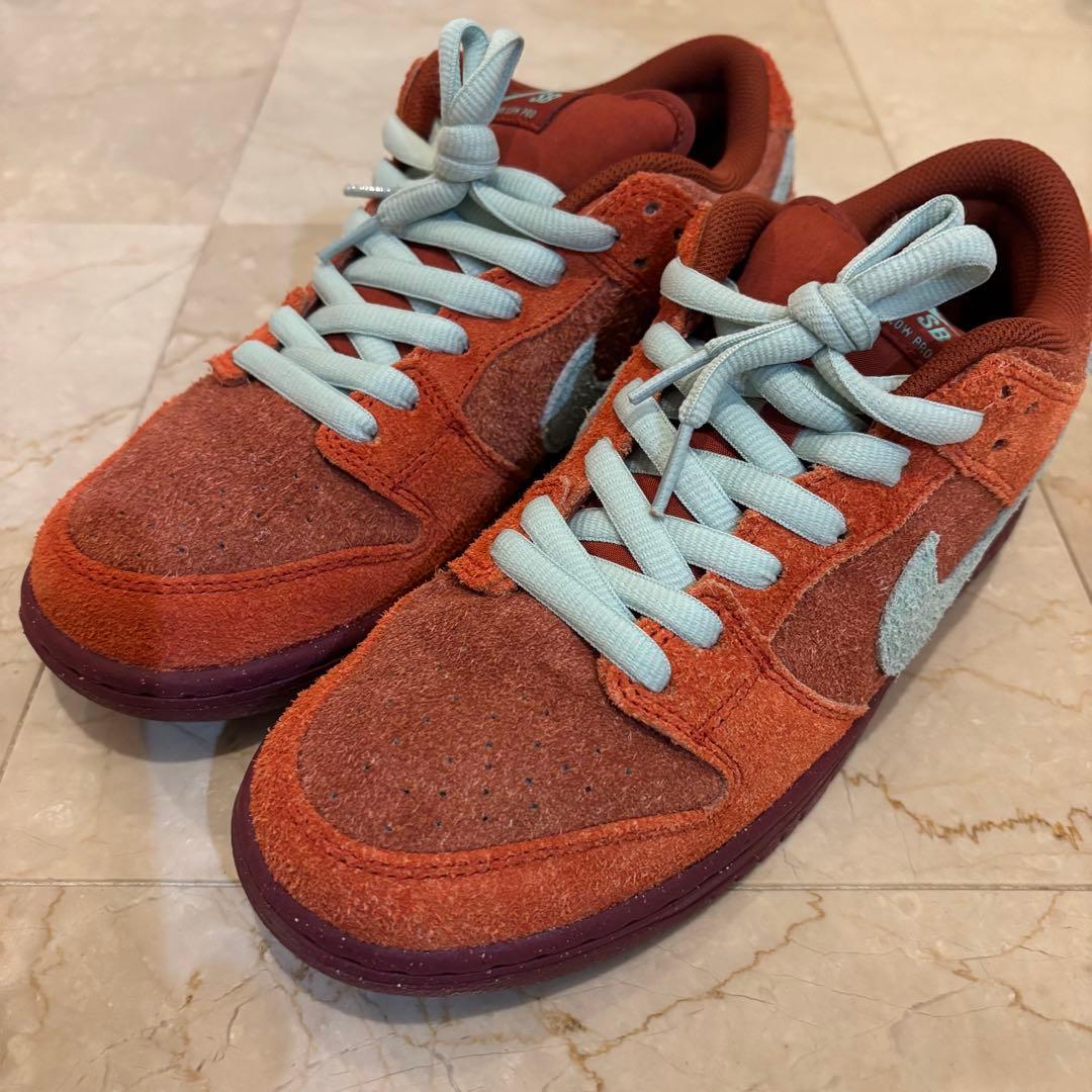 ナイキSB NIKESB DUNK LOW PRO PRM MYSTIC RED