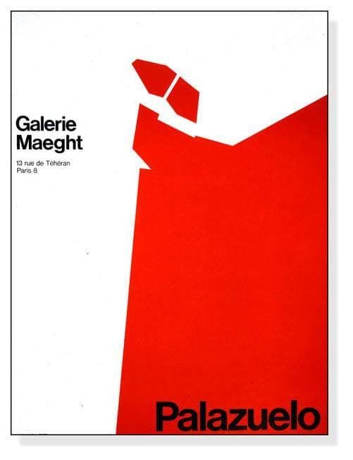 パブロ・パラツェロ（Pablo Palazuelo）Expositionポスター