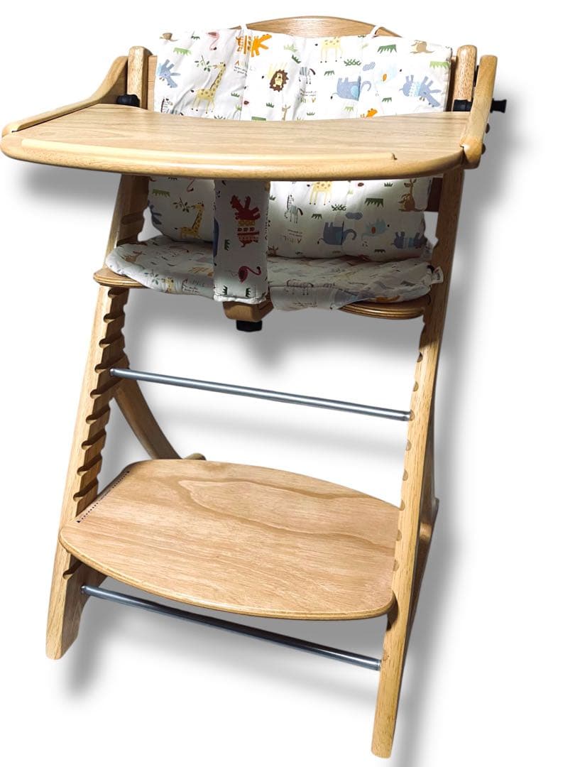 美品 大和屋 すくすくチェア プラス テーブル ガード ヤマトヤ ベビー カバー