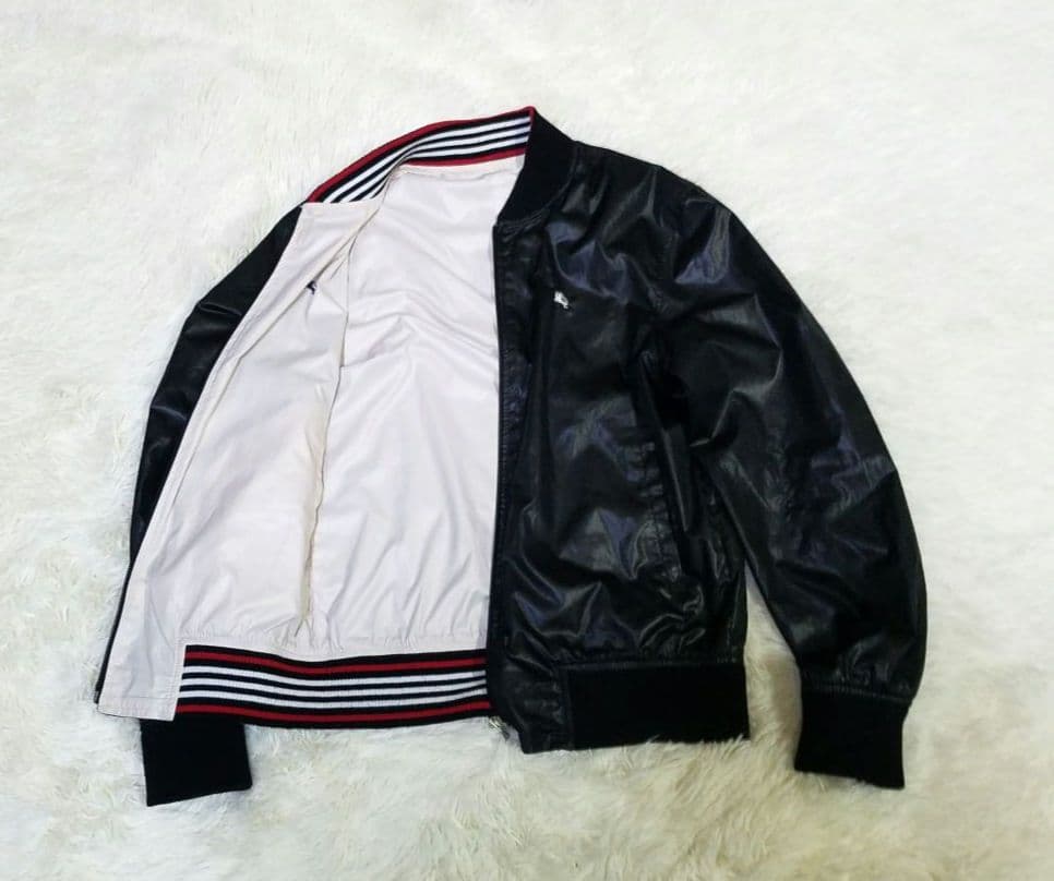 【極美品】バーバリーブラックレーベル ブルゾン リバーシブル ホースロゴ 2