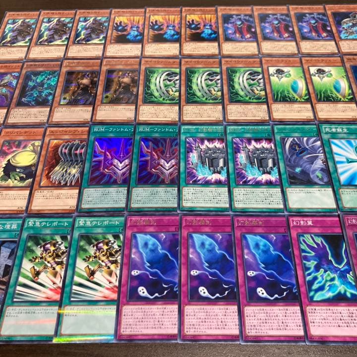 遊戯王 幻影騎士団 構築済みデッキ メイン40+EX15 - メルカリ