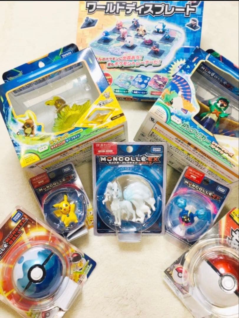 ポケモン　モンコレ　アローラセット　廃盤