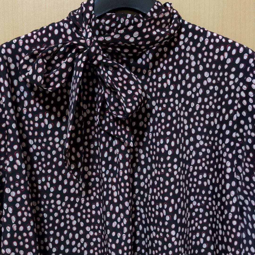 みぃさま★soejuソージュ＊レオパード柄ボウタイブラウス