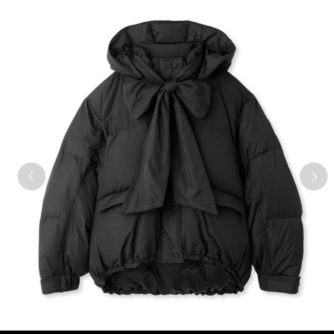 Lily Brown(リリーブラウン) Recycleリボンダウンジャケット