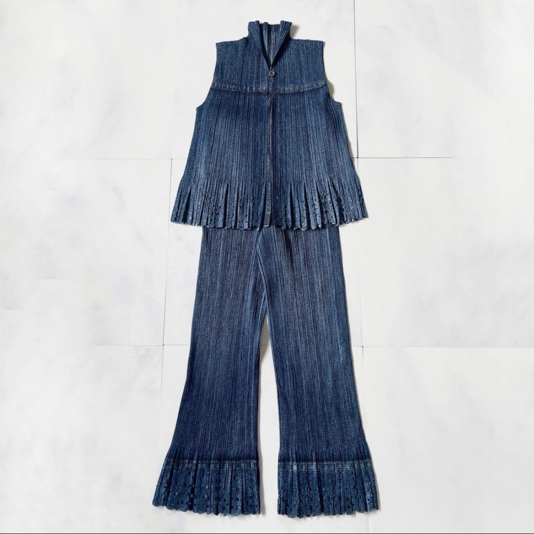 PLEATS PLEASE プリーツプリーズイッセイミヤケセットアップほぼ未使用