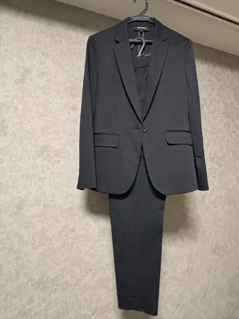 アンタイトル【UV／接触冷感／ストレッチ】 洗えるパンツスーツ　セットアップ