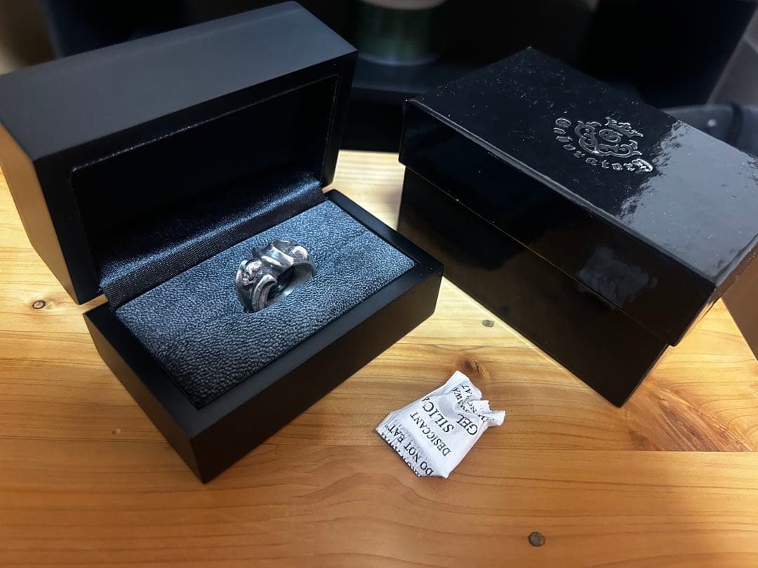 GABORATORY(ガボラトリー)/スモールゴシックスカル リング/17号