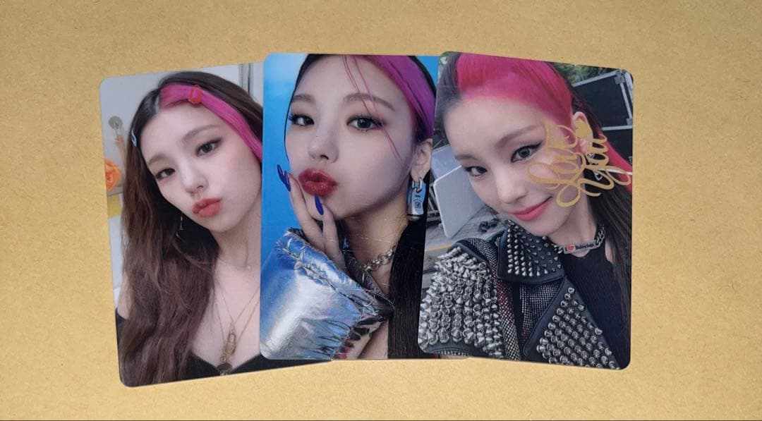 ITZY イェジ crazy in love ラキドロ トレカ 3枚 - メルカリ