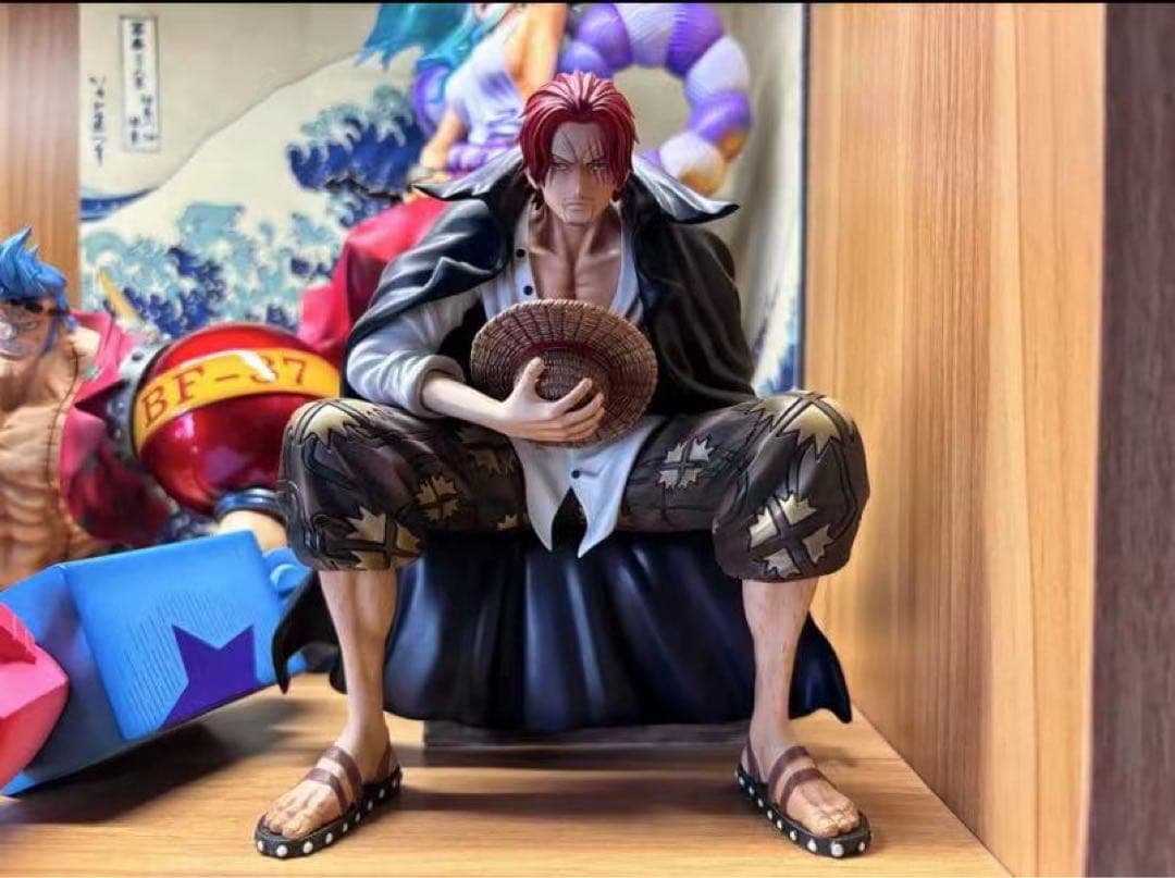 ワンピース 赤髪 シャンクス ガレージキット ガレキ スタチュー②⑨