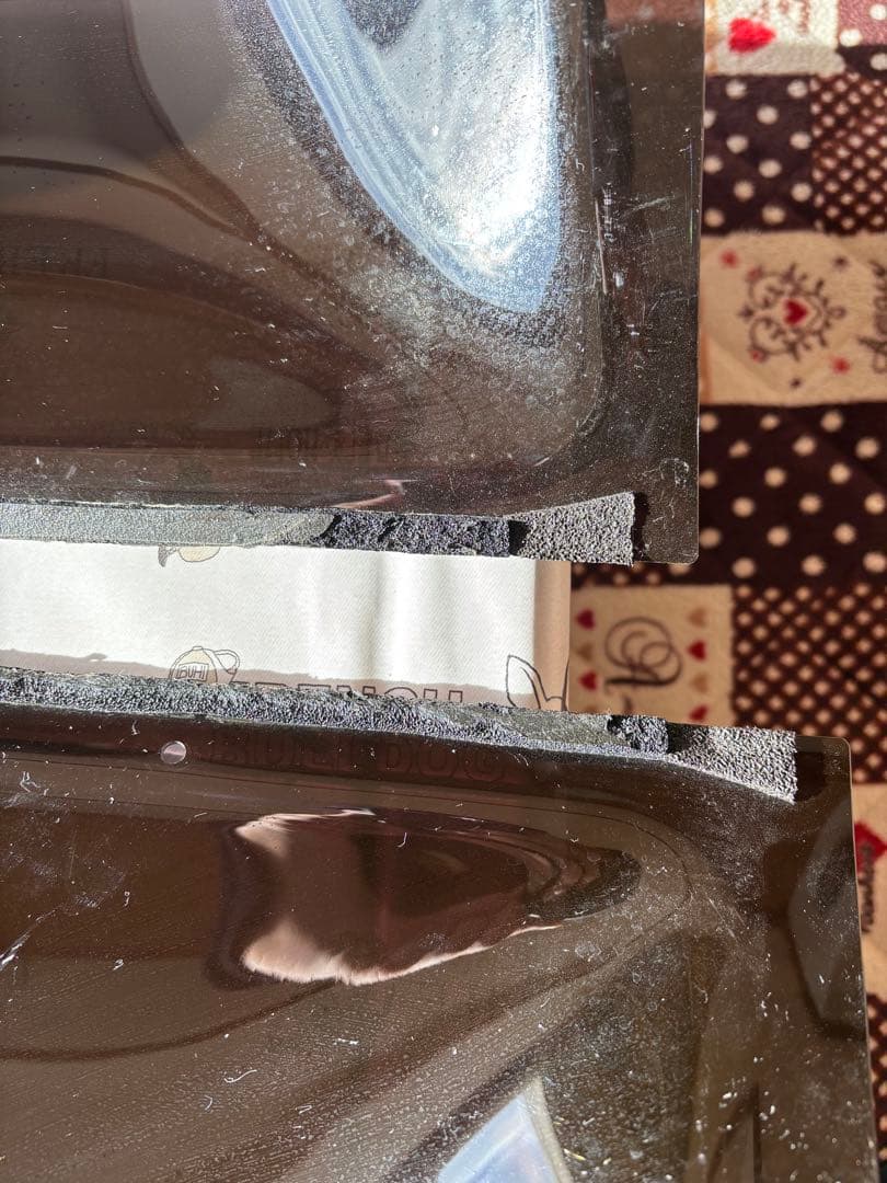 OXバイザー スモーク 4点セット　ノークレームで割引、部品欠品のため値下中