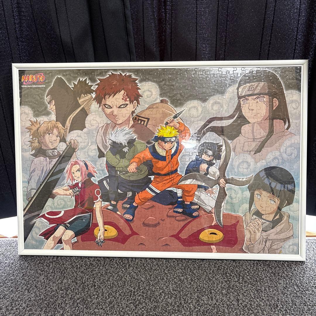 本日削除‼️NARUTO ジグソーパズル フレーム付き76.7×51.8 NARUTO－ナルト－ ジグソーパズル1000ピース【NARUTO－ナルト