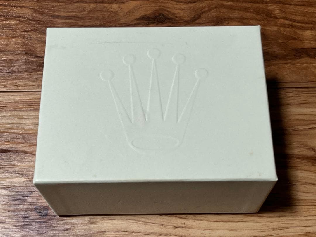 未使用　ロレックス　ROLEX　純正ボックス　Sサイズ　汚れあり