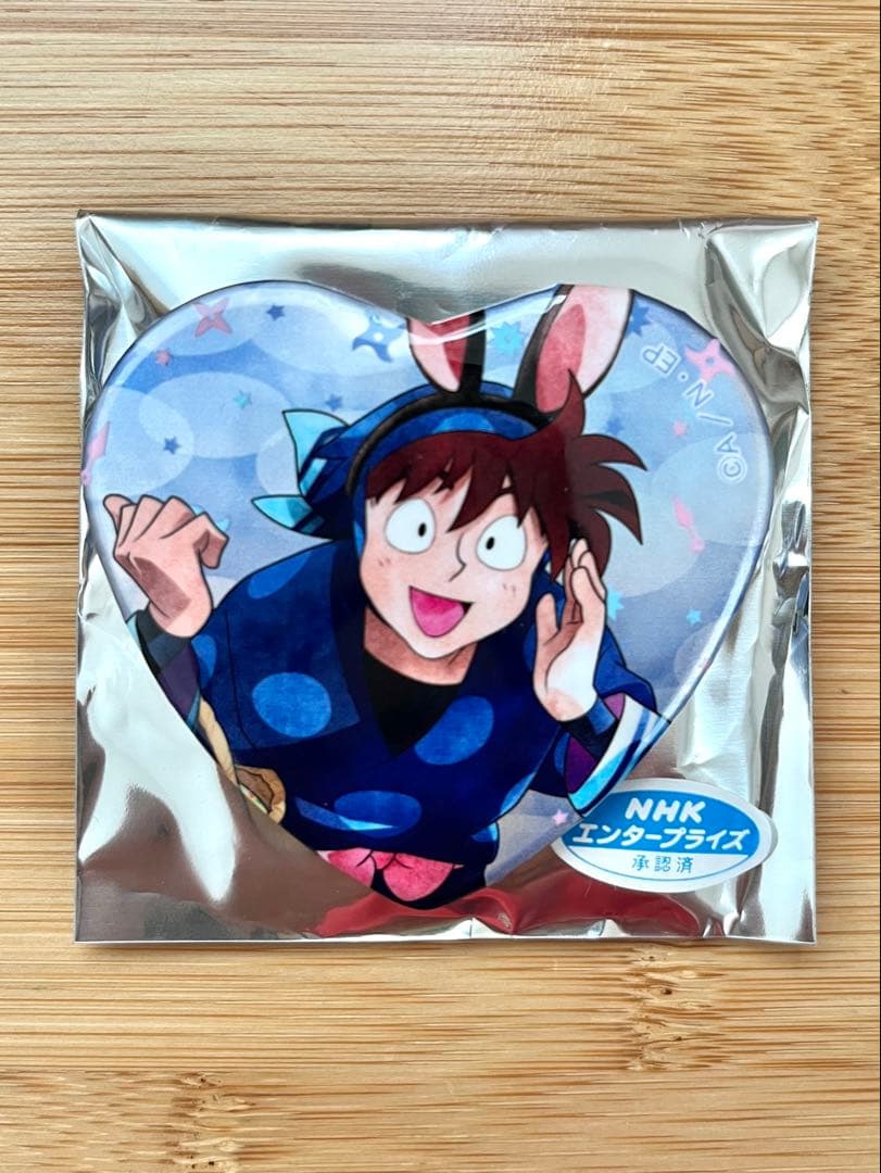 忍たま乱太郎 ナンジャコラボ3弾 ハート缶バッジ 土井 - メルカリ