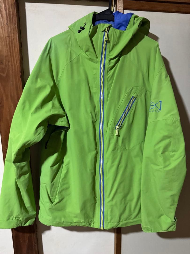 バートン[ak] スノーボードジャケット メンズ 緑