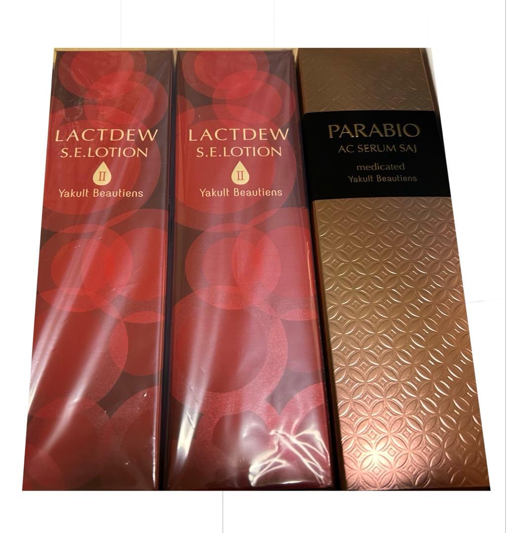 化粧水・ローション・トナー LACTDEW S.E. LOTION & PARABIO AC SERUM