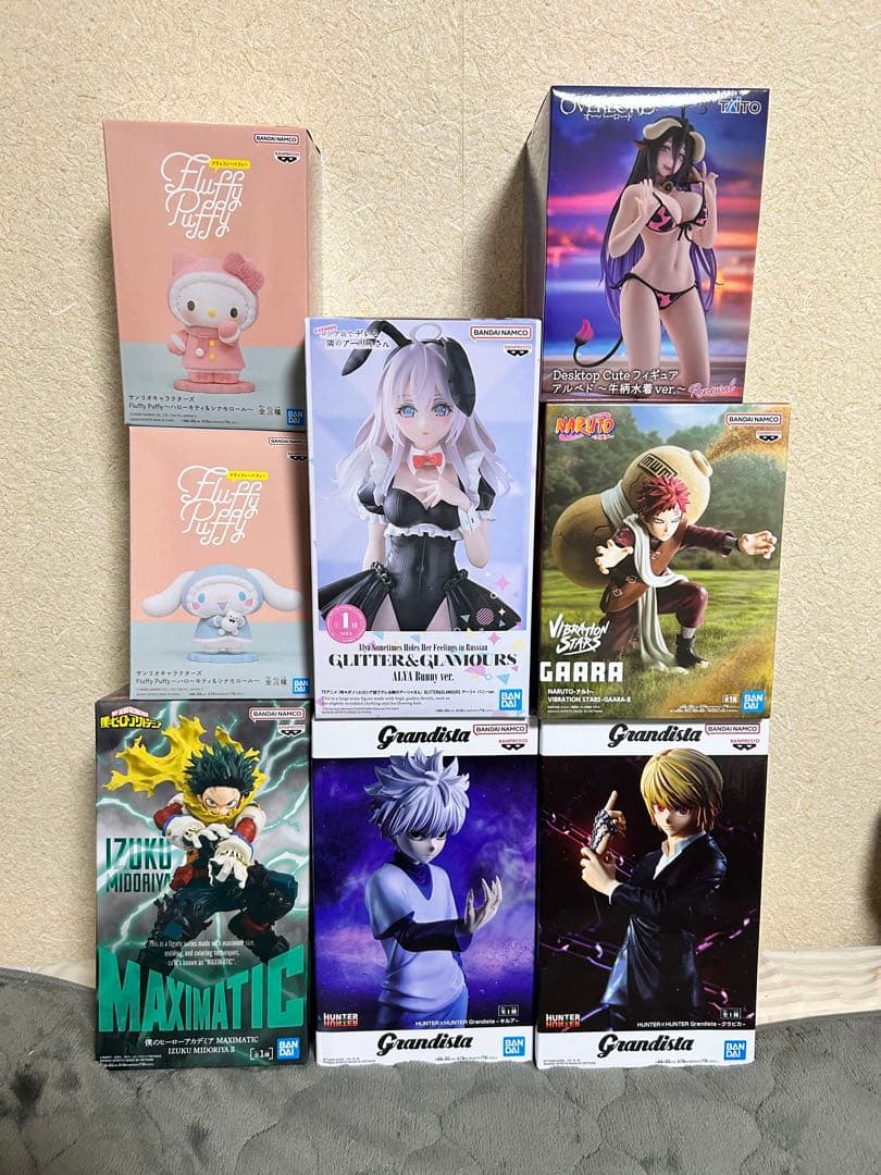 【新品未開封】新作プライズ含む　フィギュアまとめ売り　計8点セット