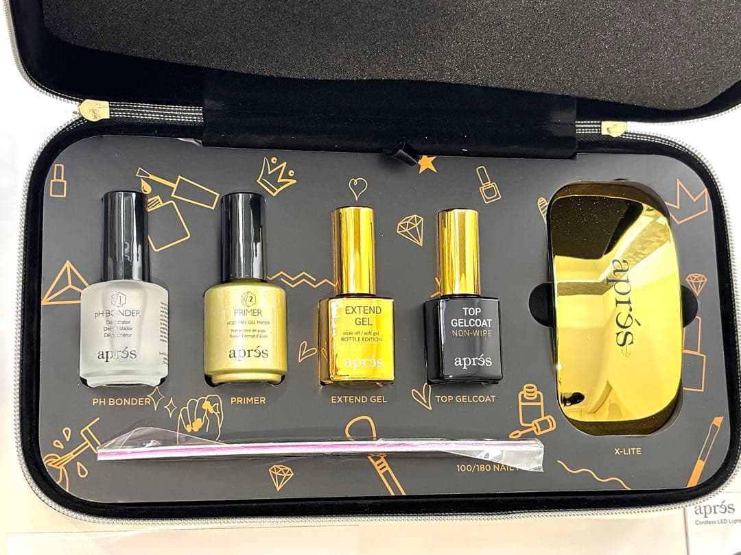 aprés GEL-X ネイルエクステンションセット　ジェルネイル　チップ